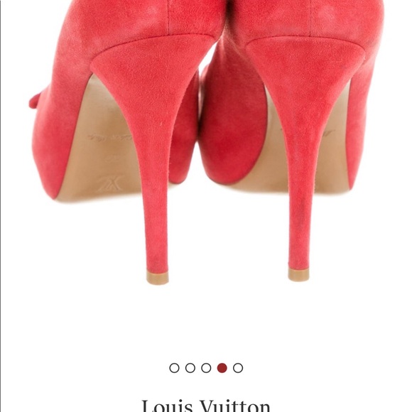Authentic Louis Vuitton suede pumps - Picture 8 of 12
